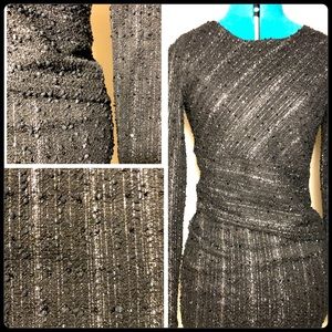 Jennifer Lopez Stretchy Metallic Dress sz SM